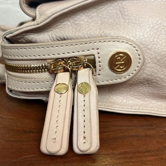 Raoul Top Handle Blush Pink Leather Handbag - Picture 9 of 15